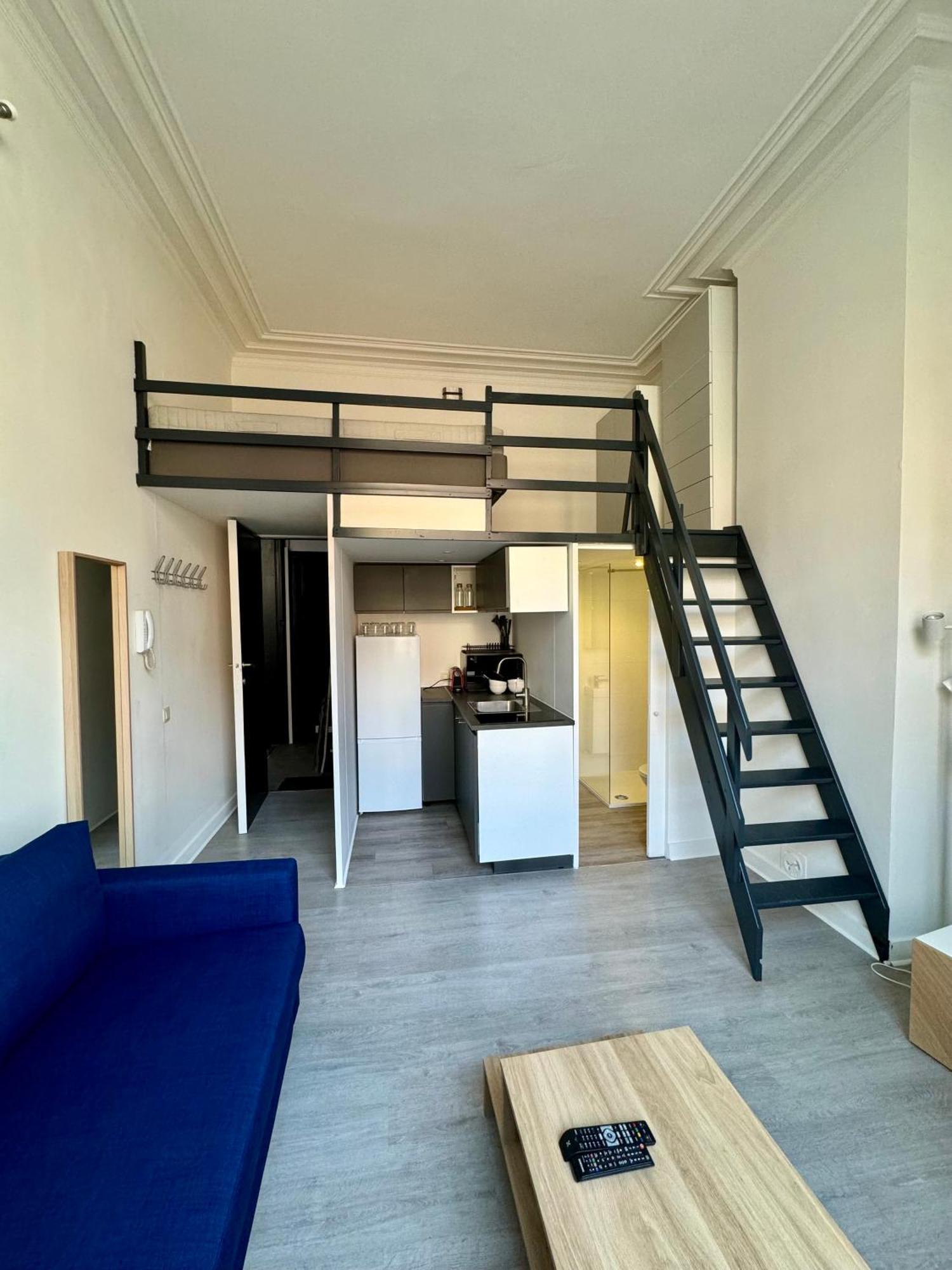 Studio Avec Chambre En Mezzanine Brussels Ngoại thất bức ảnh