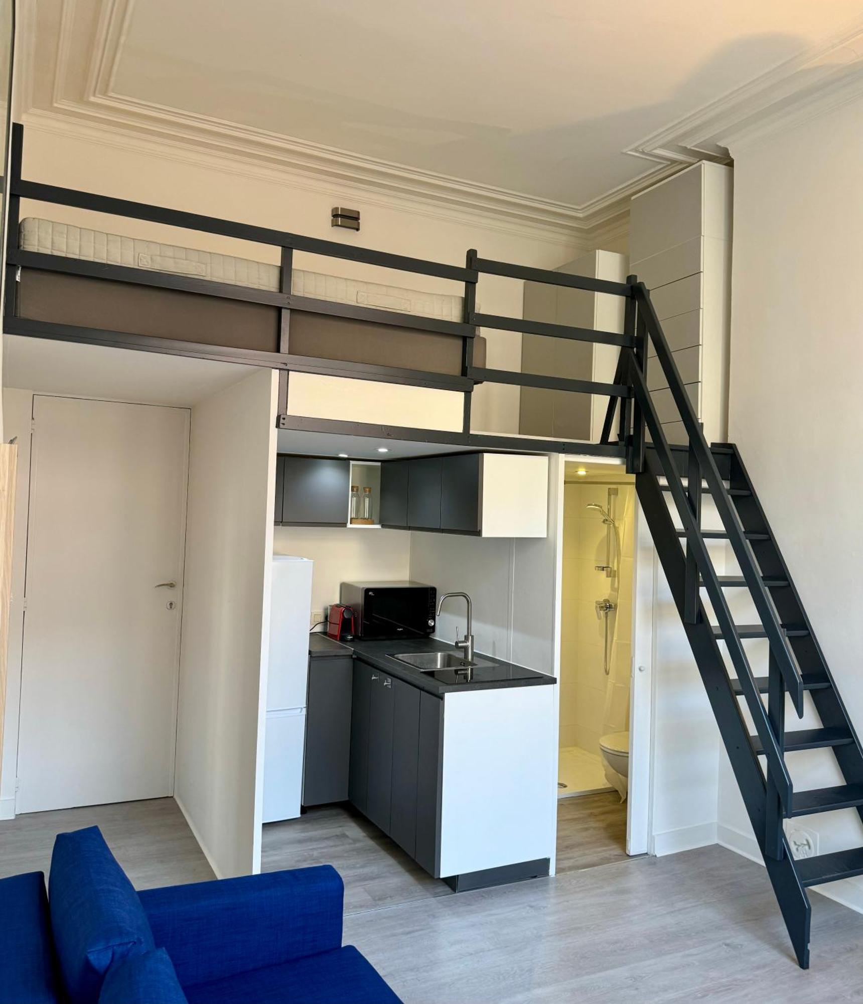 Studio Avec Chambre En Mezzanine Brussels Ngoại thất bức ảnh